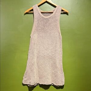 MM Lafleur Textured Knit Tank Top